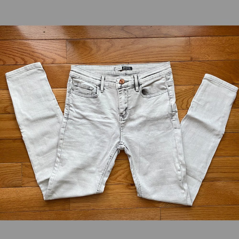 Stradivarius Acid-washed Skinny Jeans